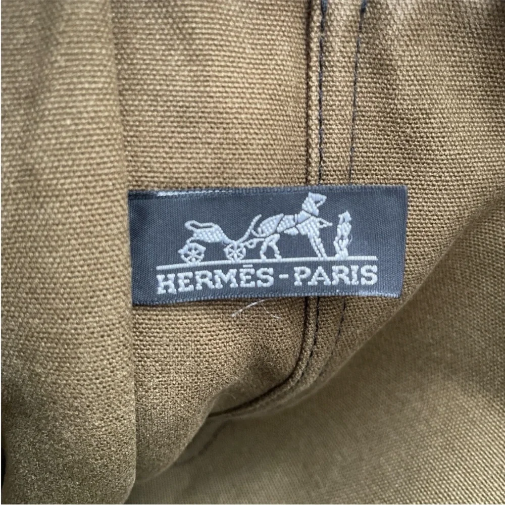 Hermès Toile Fourre-Tout MM Holdall Tote Bag -GUC 🫶🏾👜